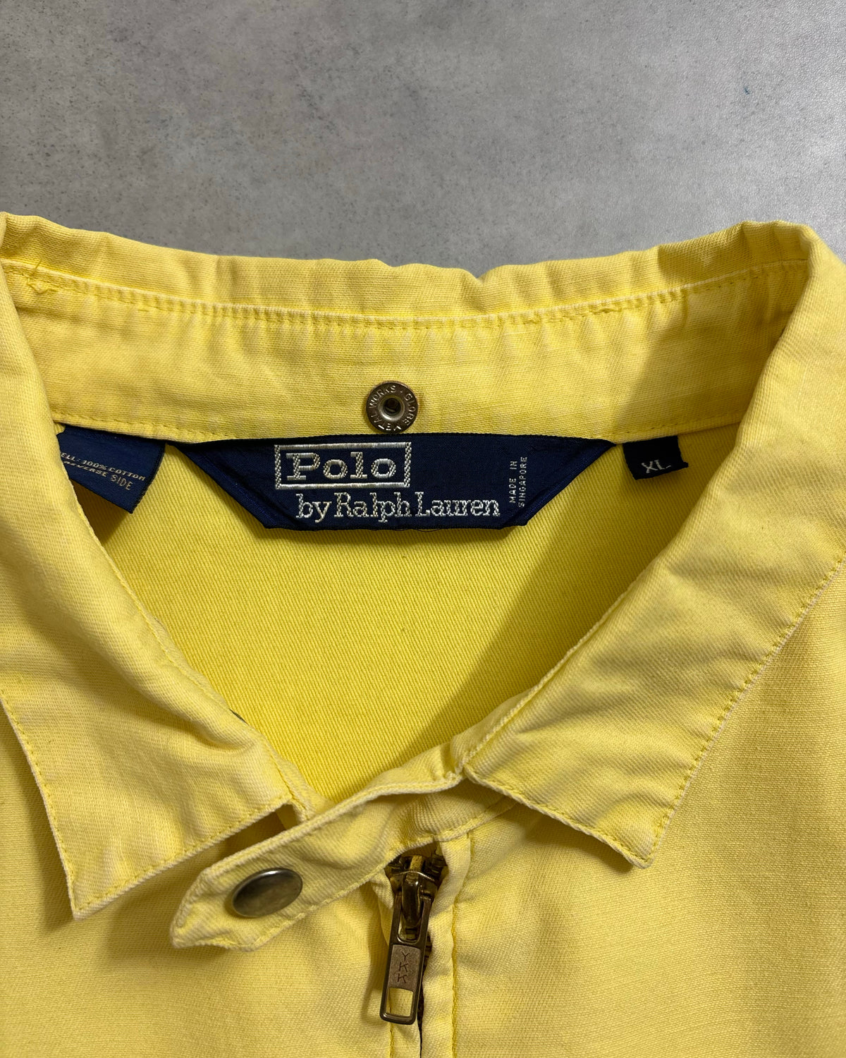 80's Ralph Lauren スウィングトップ クロスフラッグ 表記XL ラルフローレン 20周年記念