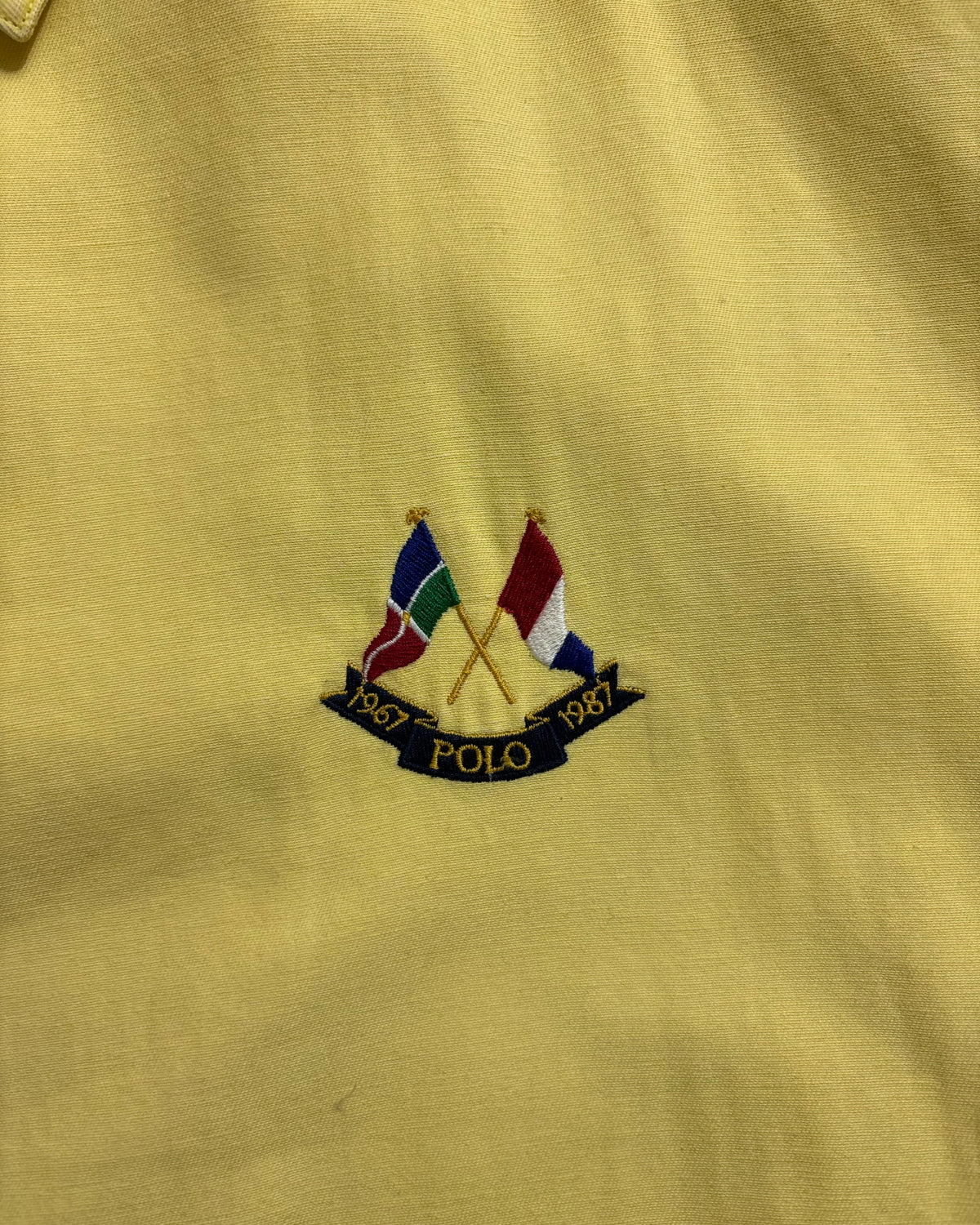80's Ralph Lauren スウィングトップ クロスフラッグ 表記XL ラルフローレン 20周年記念