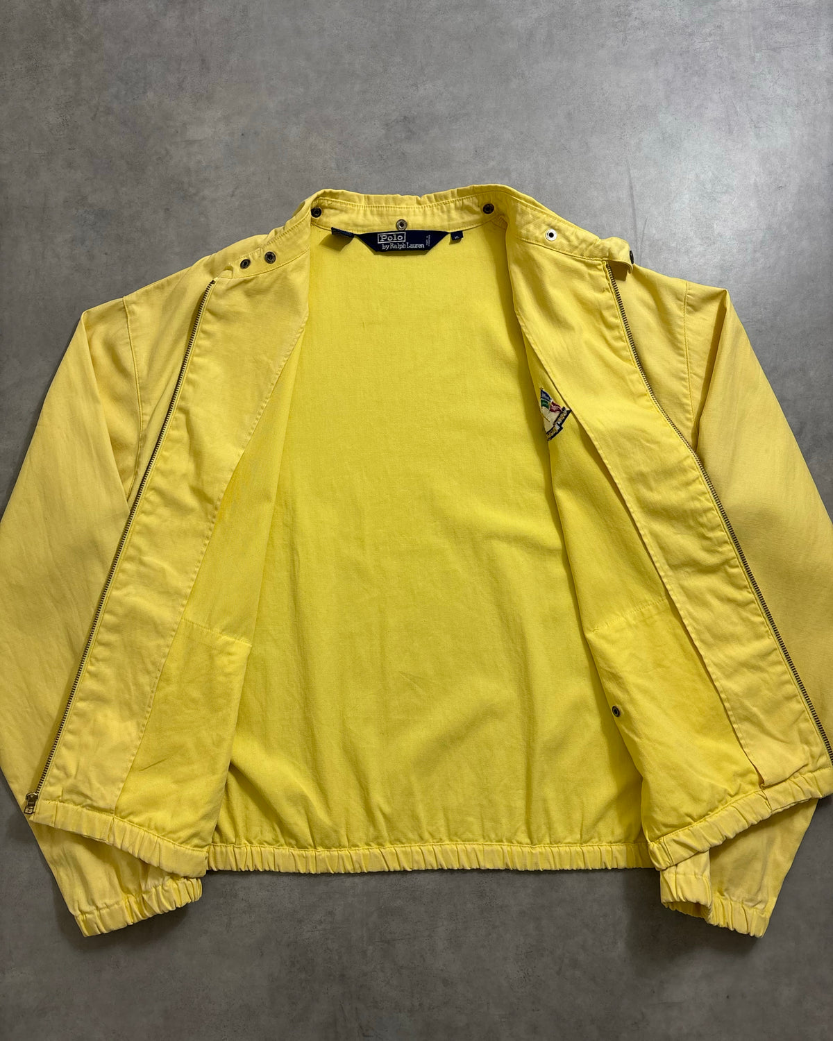 80's Ralph Lauren スウィングトップ クロスフラッグ 表記XL ラルフローレン 20周年記念