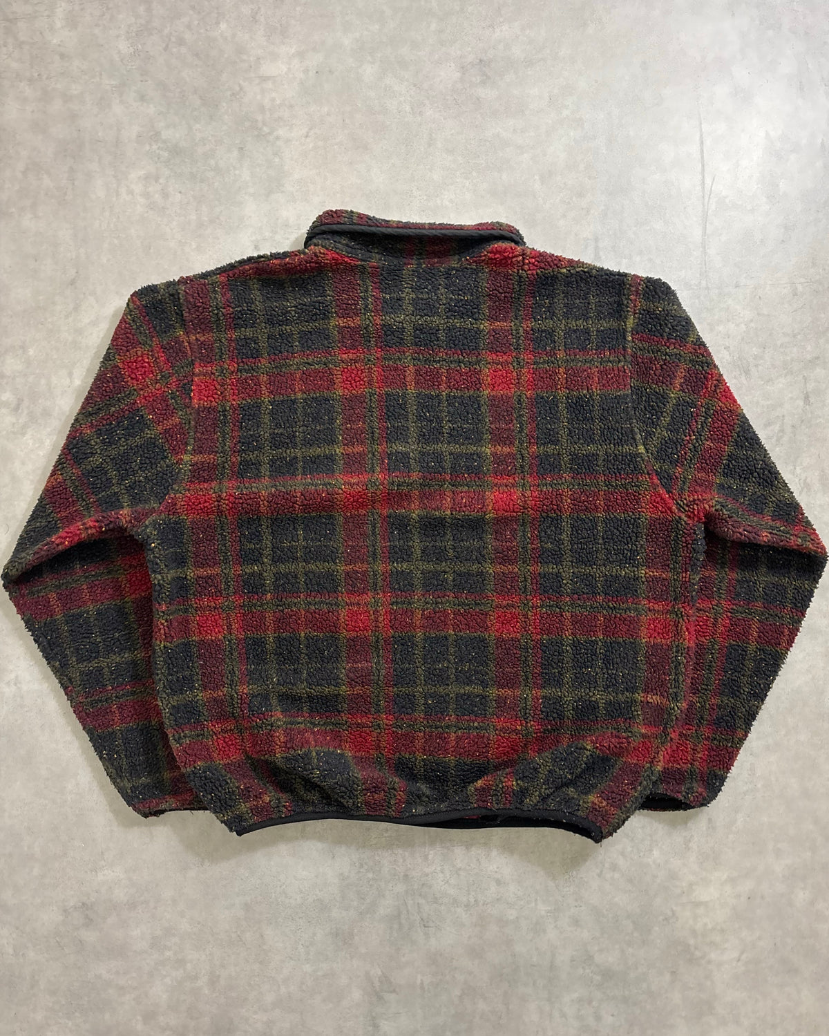 80's~ L.L.Bean "Snap-T" スナッププルオーバー フリース ネイティブ柄 エルエルビーン 前立てナイロン アウトドア