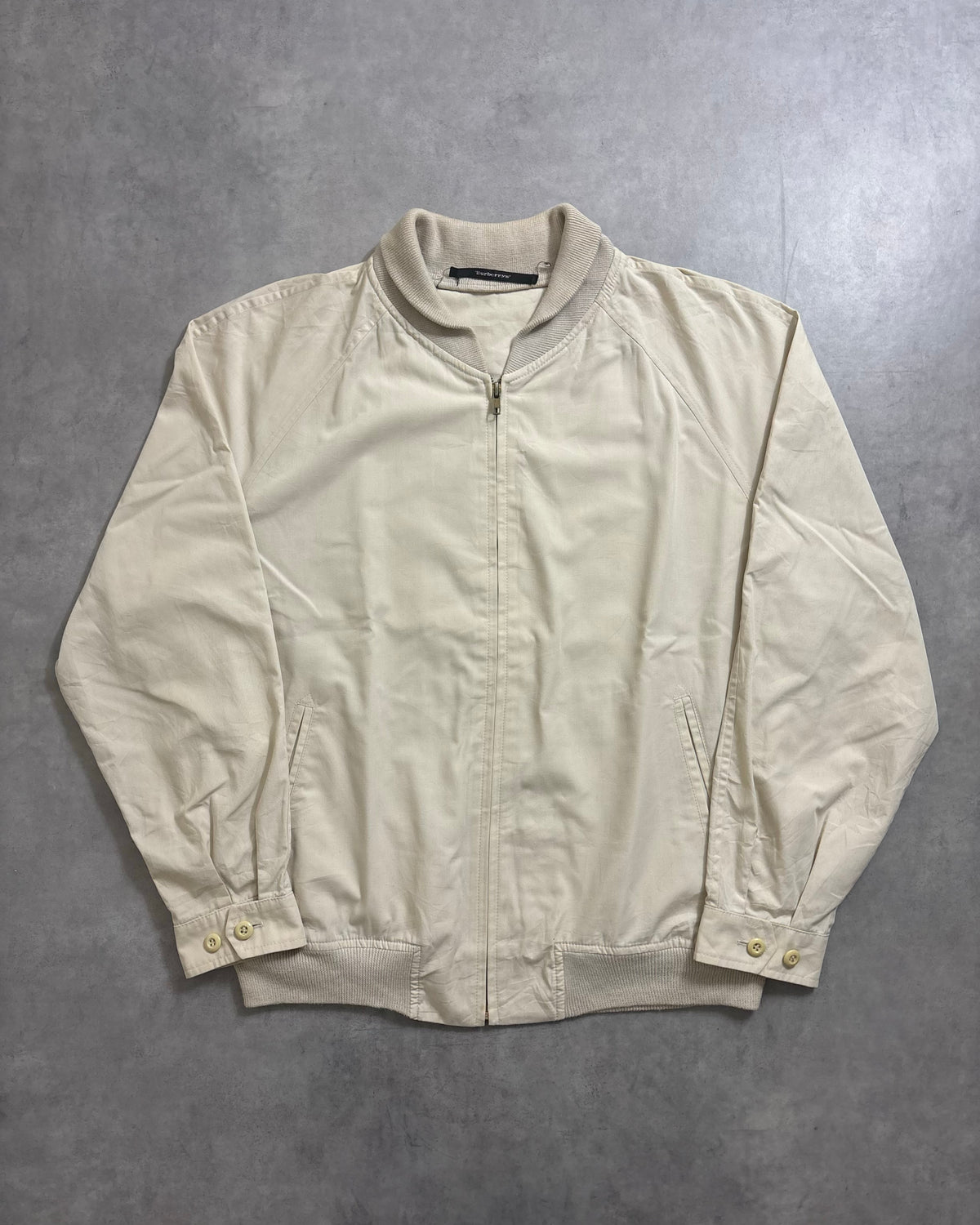 90's Burberrys ジップブルゾン ラグラン スペイン製 バーバリー