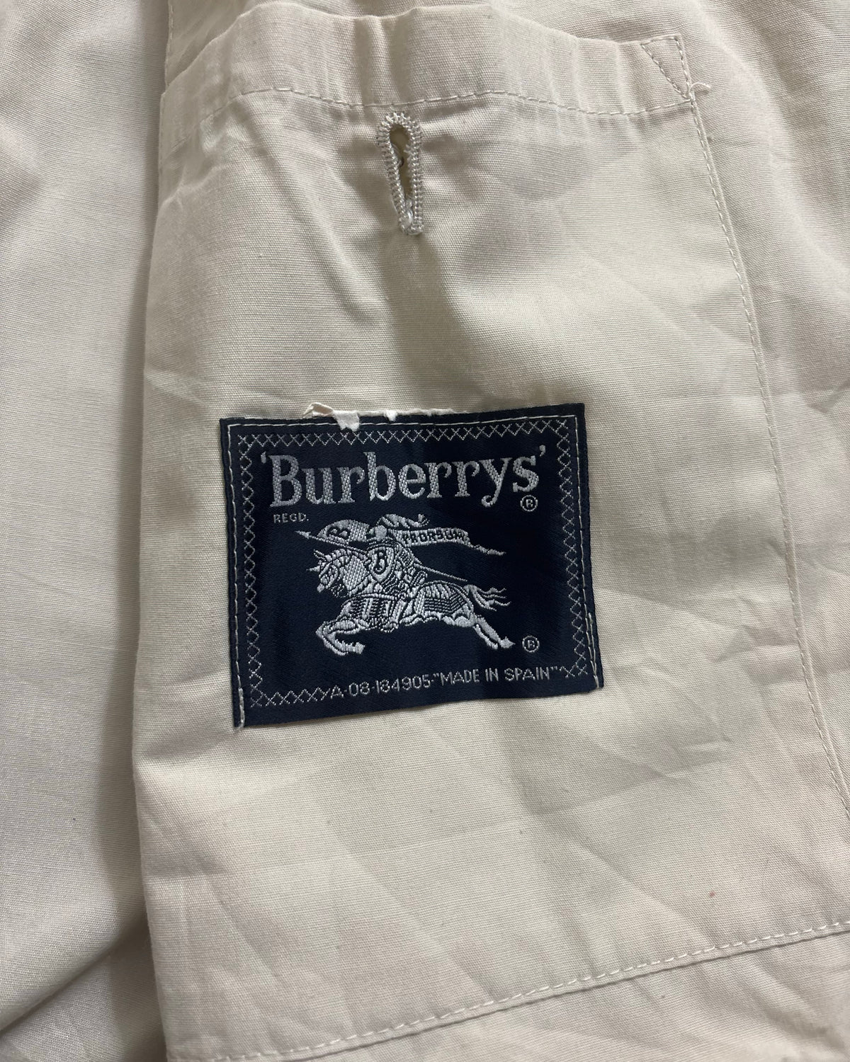90's Burberrys ジップブルゾン ラグラン スペイン製 バーバリー