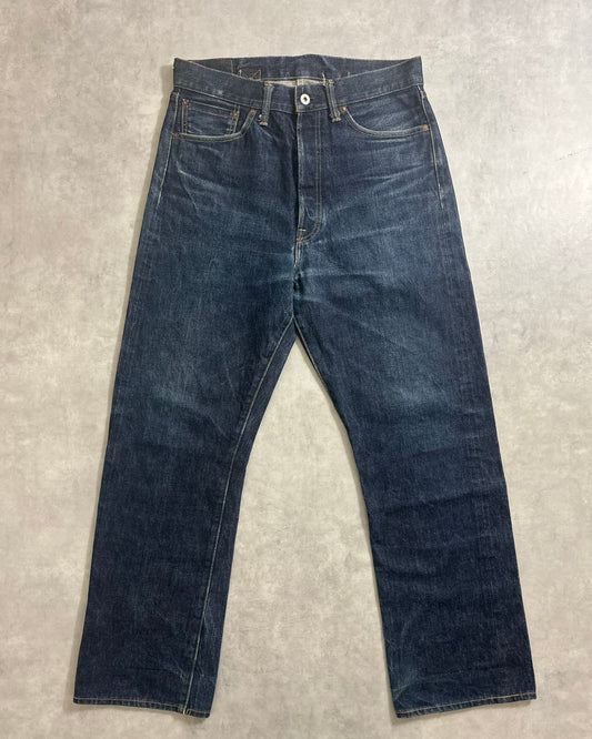 00's TENDERLOIN デニムパンツ  表記W30 L29 日本製 テンダーロイン　隠しリベット シンチバック イエローステッチ ドーナツボタン
