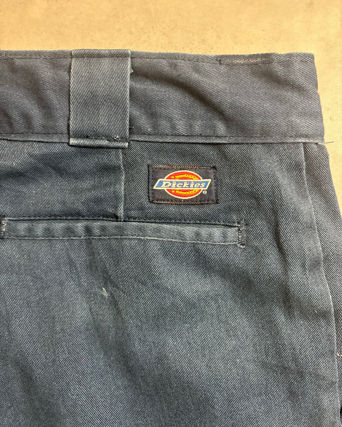 90's Dickies ワークパンツ W35 L27 YKKジップ 極太 ディッキーズ アメカジ