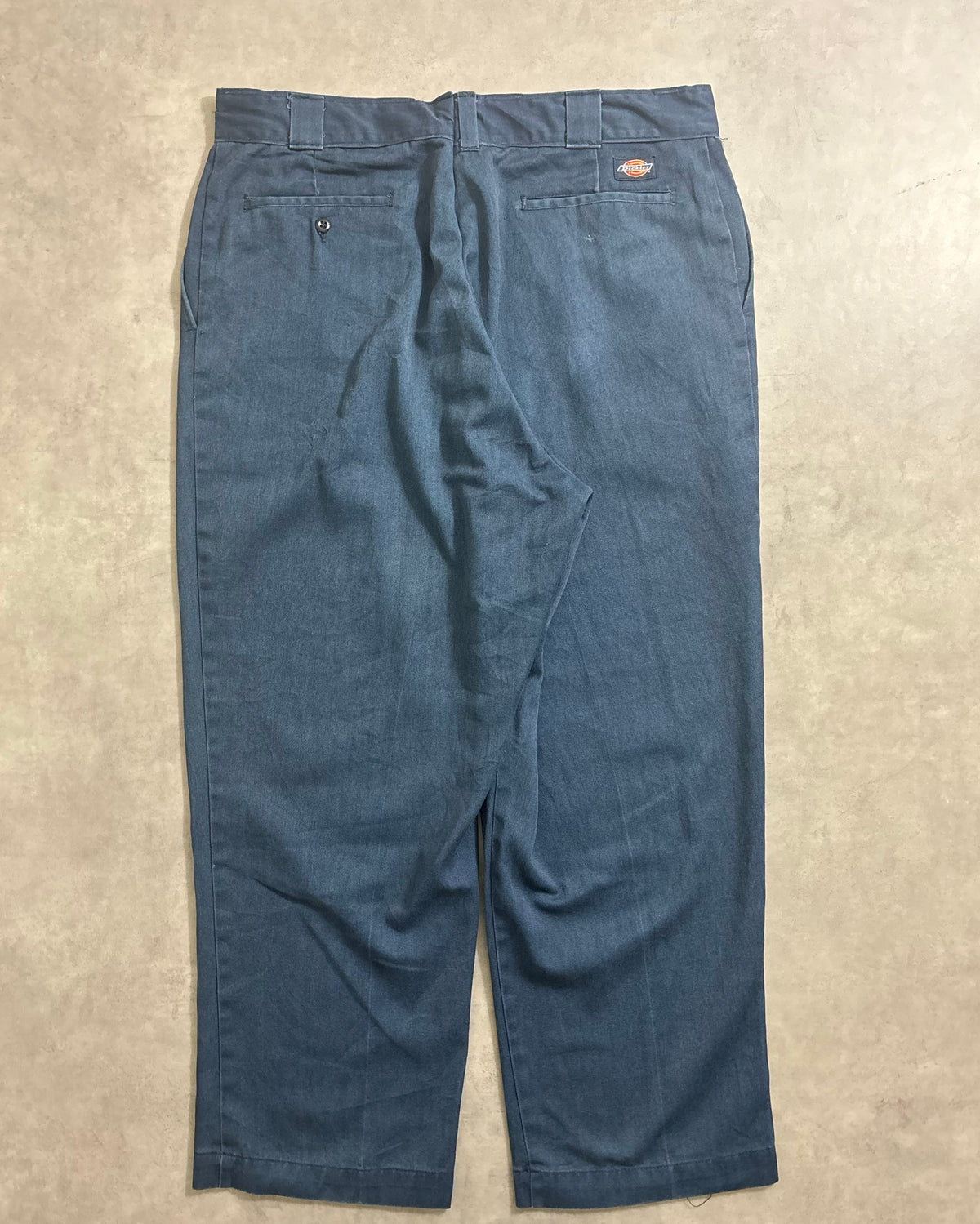 90's Dickies ワークパンツ W35 L27 YKKジップ 極太 ディッキーズ アメカジ