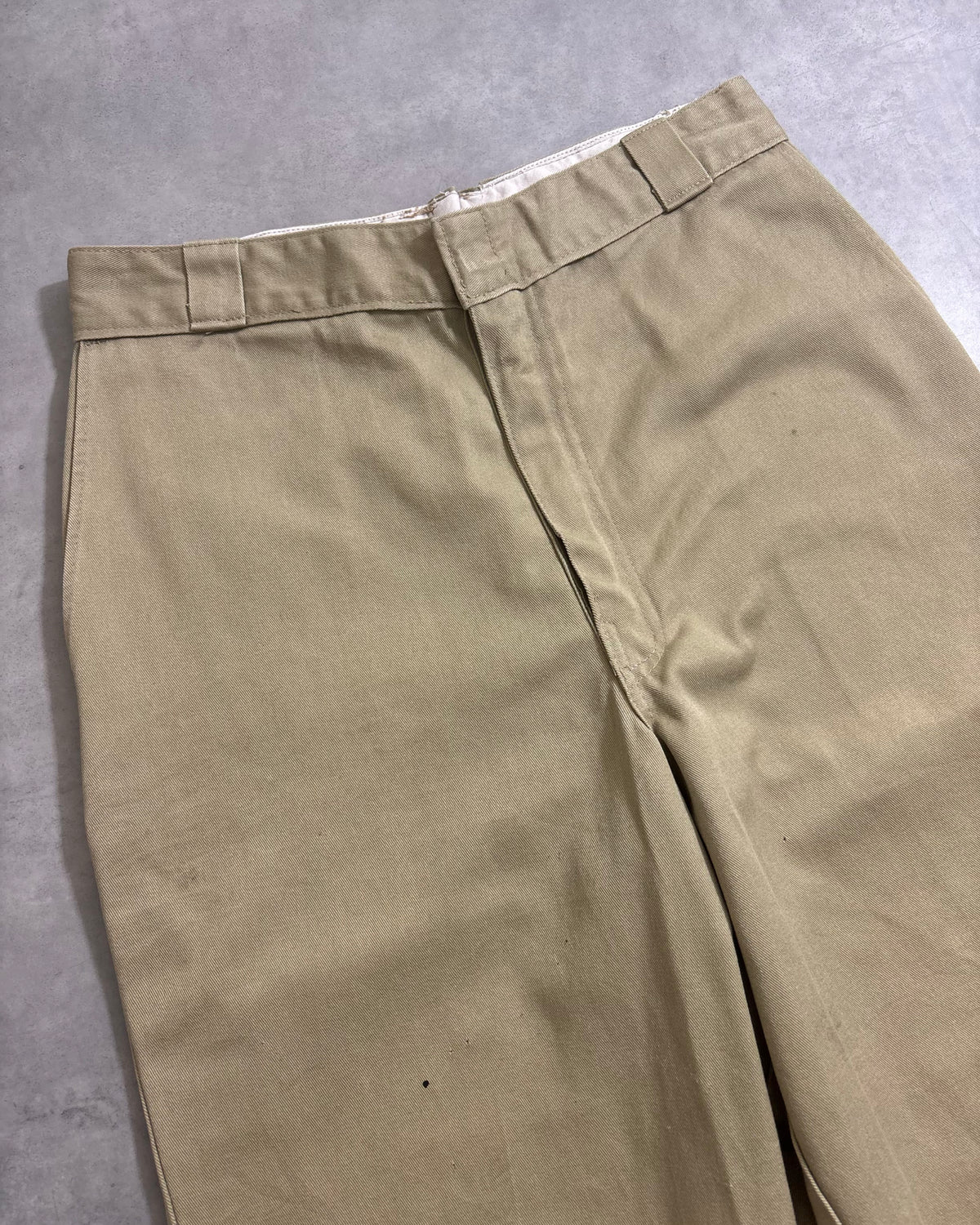 90's Dickies ワークパンツ W33 L29 TALONジップ 極太 ディッキーズ アメカジ