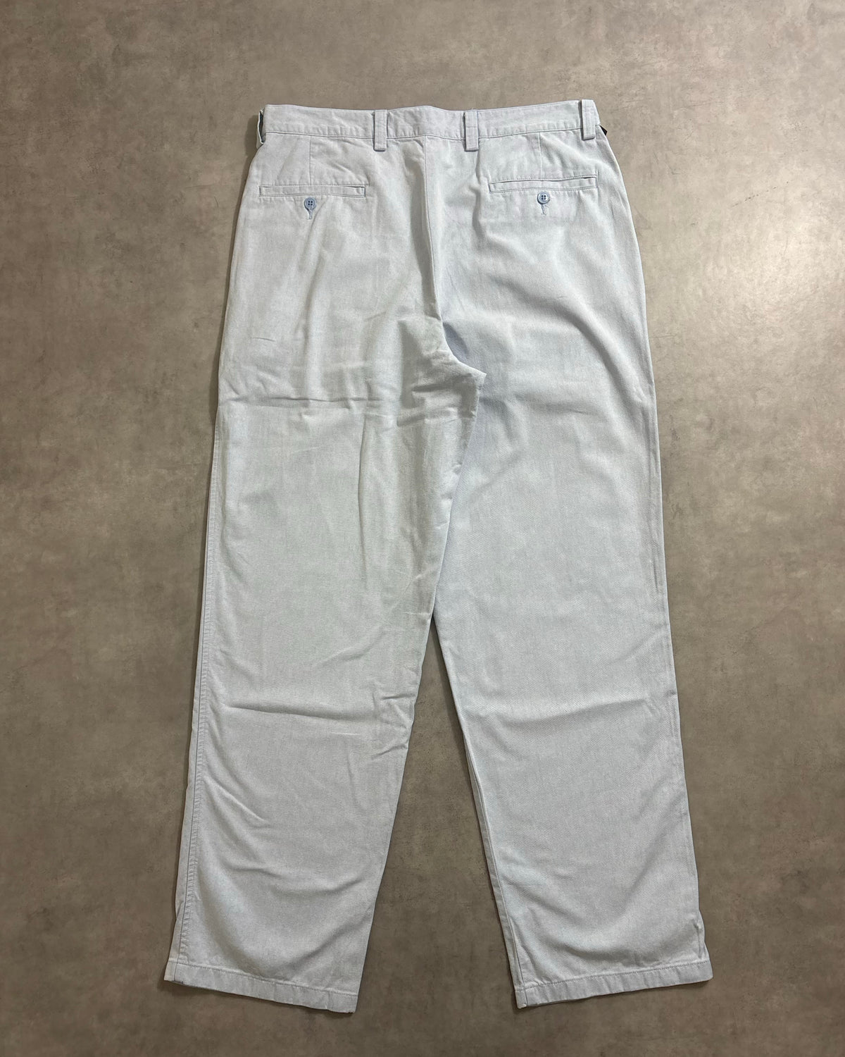 90's DOCKERS シャンブレーパンツ W35 L31 2タック ドッカーズ リーバイス