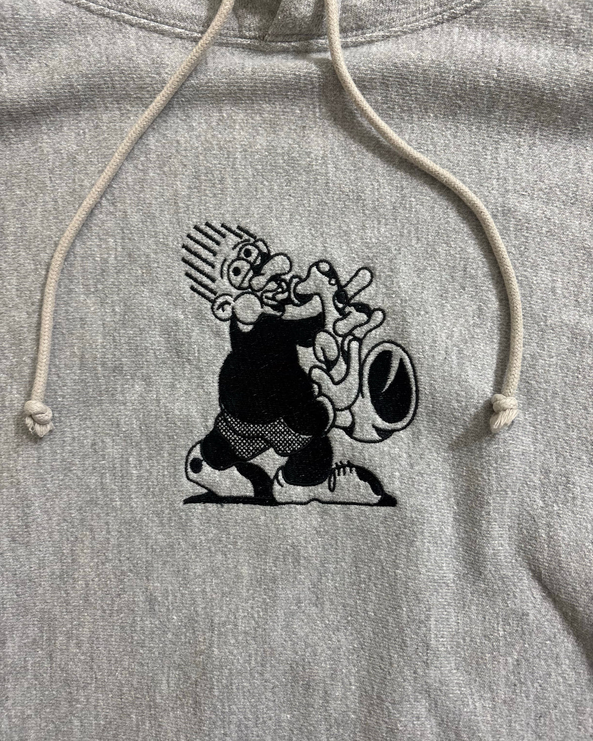 00's Book Works "SAXMAN" REVERSE WEAVE ステッチ フーディ 表記XL チャンピオン ブックワークス リバースウィーブ