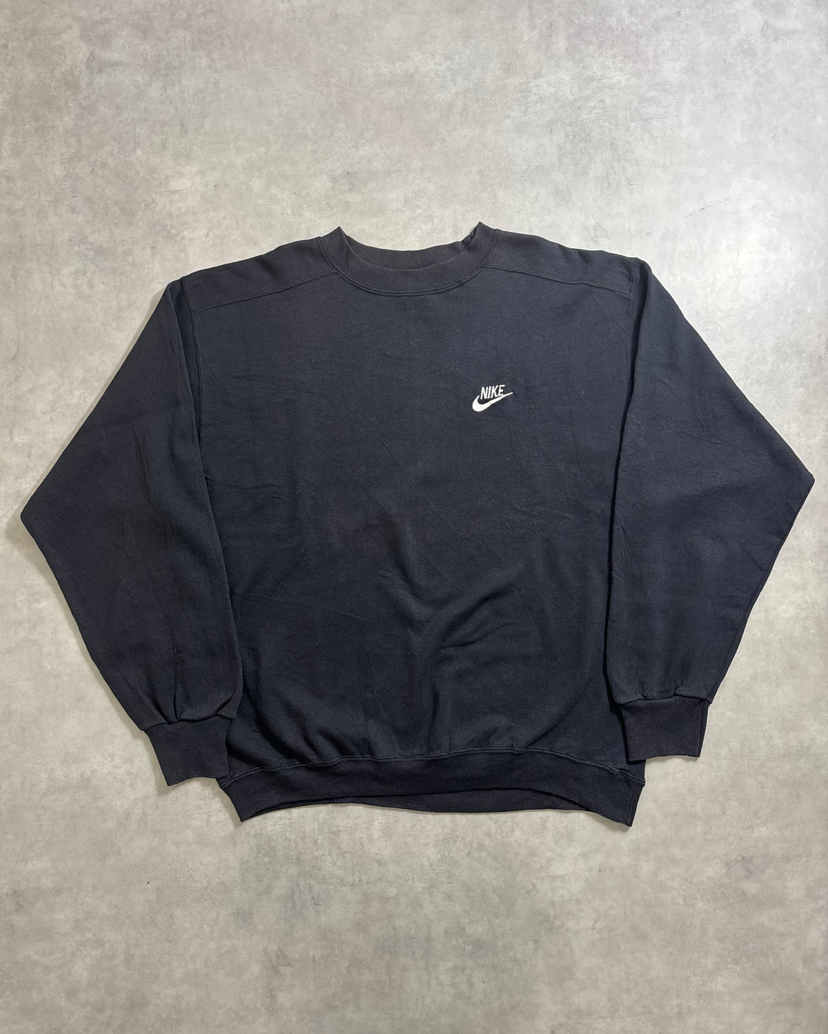 90's NIKE ロゴスウェット ワンポイント 表記L ナイキ ストリート