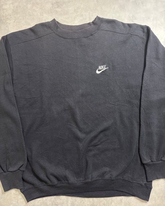 90's NIKE ロゴスウェット ワンポイント 表記L ナイキ ストリート